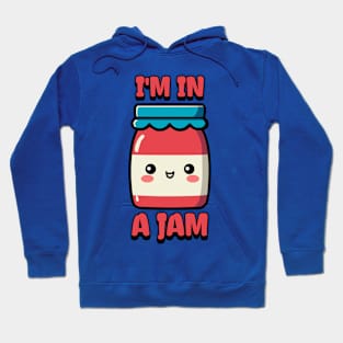 I'm In a Jam! Cute Jam Cartoon Hoodie